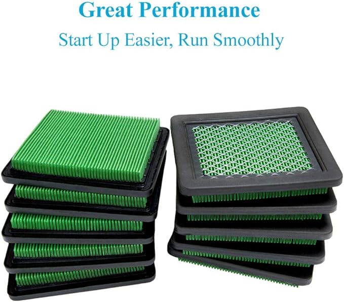 10Pack 17211-ZL8-023 Air Filter - Compatible with Honda GCV160 GC160 GCV190 GC190 Engine Husqvarna Craftsman Troy-Bilt Push Lawn Mower Tiller Air Cleaner