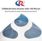 100 Pack of Paint Strainers, Paint Filter Strainer Paper Cone - 190 Micron