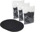 PUREBURG ECO 5 Odor Absorbing Carbon Refills Pack Compatible with Vitamix FoodCycler Model : ECO 5, Collecton Lid Filter Carbon Filters