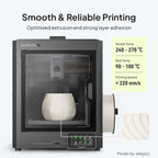 ELEGOO ASA Filament 1.75mm White 1KG, UV & Weather Resistant 3D Printer Filament for Outdoor Functional Parts, High Impact Strength Engineering Grad 1kg Spool (2.2lbs) Fit for FDM Printers