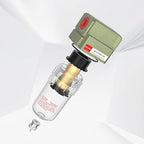 NPT 1/4 Air Pump Filter Pneumatic Water Trap for Air Compressor Oil Separator Compressed Airline Dryer Trap Inline AF2000-02 Manual
