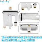 594060 592792 Main Jet for B&S 09P702 & 593260 Air Cleaner Cartridge Filter Replacement 592804 559648 596521 08P502
