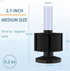 Pawfly Aquarium Bio Sponge Filter Quiet Betta Fry Shrimp and Small Fish Foam Filter for Fish Tank up to 30 Gallons, 4 Pack