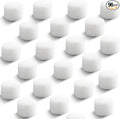 Boao 96 Pcs Nebulizer Filters Replacement Air Filter Sponge for Compressor System Accessories, Round White Sponge Air Replacement for Compressor System Cool Mist Device