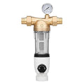 Airthereal Spin Down Water Sediment Filter, Pre-Filtration System for Whole Home, Water Filter for City and Well Water, 40 Micron Reusable Sediment Backwash Filter with 1" MNPT + 3/4" FNPT Connector