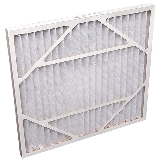 1" Pleated Paper Merv 8 HEPA 700 Filter (12 pack)