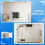 Pond Aerator Cabinet,24.7”×18.9”×23.5,Weatherproof Outdoor Cabinets for Aerator,Pond Aerator Weatherproof Outdoor Cabinet