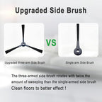 Replacement Part for Shark IQ R101AE RV1001AE AV912S AV1010AE RV1000 AV970 AV993 AV1002AE,1 Main Brush,1 Roller Brush Cover,4 Filter,8 Side Brushes,1 Pre Filter,1 Filter&2 Pre-Motor Foam&Felt Filter
