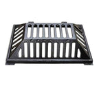 Manhole Cover and Frame Ductile Iron, Heavy Duty Drain Grate, One-Piece Design, Reinforced Drainage Covers for Yard, Garden, Construction Sites(60 * 40 * 15 cm/24 * 16 * 6 in)