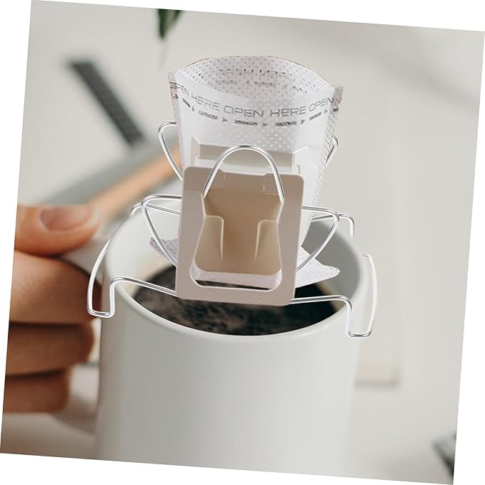 Unomor Hanging Ear Drip Holder Portable Coffee Filter Rack for Easy Extraction and Neat Storage for Home and Camping Use