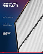 KAX Engine air Filter, CA9997 Replacement for Subaru Outback Legacy (2005-2019) Forester 2009-2018 Impreza 2008-2016 Tribeca 2008-2014 Crosstrek WRX / WRX STI GP997, Advanced Air Filter