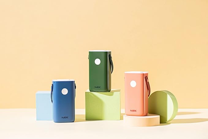 HubiCare Mini Portable Air Purifier - Cordless Air that does not require a HEPA filter & Eliminates Odors - Cars, Pet Litters, & Shoe Closet (Pink)