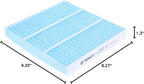 BOSCH 6037C HEPA Cabin Air Filter - Compatible with Select Acura RDX; Honda Accord, Civic, Clarity, CR-V, CR-Z, Fit, HR-V, Insight, Odyssey (Pack of 3)