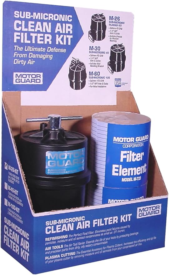 Motor Guard M-45-KIT 1/4 NPT Clean Air Filter Kit