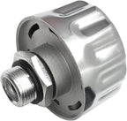 1/4" NPT Breather Cap with 40 Micron Filtration | C-Type Hydraulic Tank Cap & Vent Cap for Gearboxes, Coolant Reservoirs | Alloy Breather Filter Plug | Fits Hydraulic Tank, Valve Cover Breather
