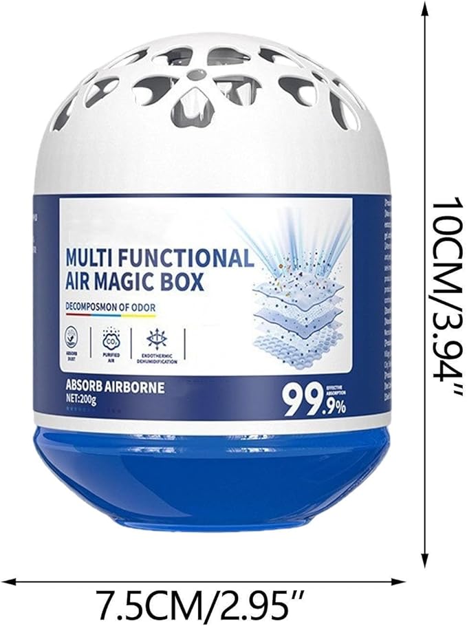 Air Magic Box - Indoor Air Purification Dust Removal Magic Box, Multi Functional Vacuum Automatic Dust-Collecting Box, Plant-Based, No Electricity & Noise Long-Lasting Fresh for Any Room (#B 2pcs)