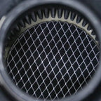 Universal 3" 76mm High-Flow Air Filter, Reusable Cone Cold Air Intake, High Performance, Washable, Clamp-On Car High Flow Dry Air Kit, Flange Diameter: 3 Inch, Filter Height: 6.4 Inch, Green