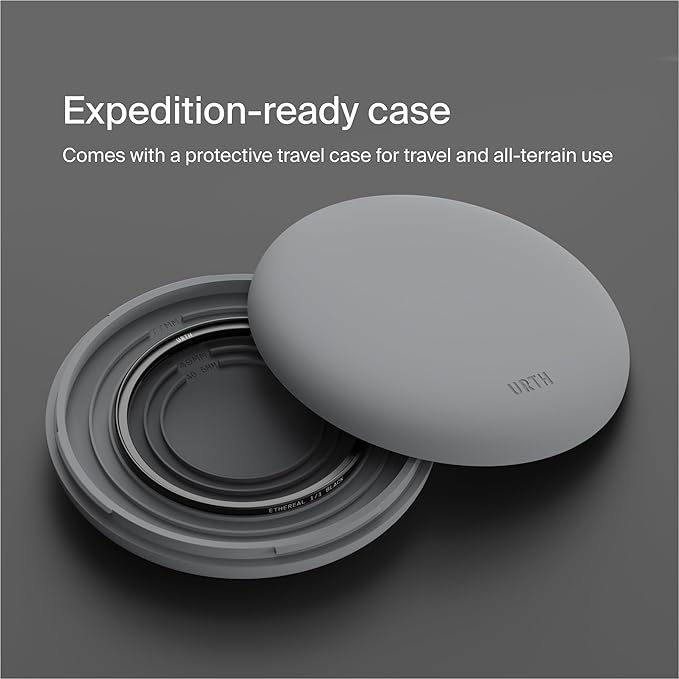 Urth 52mm Magnetic Ethereal Black Mist ¹⁄₁ Diffusion Lens Filter (Plus) — Cinematic Effect, 20-Layer Nano-Coated Light Dispersing Particles