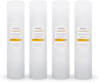 Max Water 1 Micron 20 x 4.5 Sediment Filter - Whole House BB Water Filtration System Replacement Cartridge Compatible with DGD-5005-20, AP810-2, FP25B, SDC-45-2005, 4 Pack