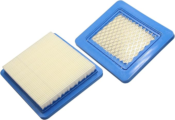 491588s Air Filter, Compatible with Briggs 491588, Toro 20332, Craftsman 3364, Premium Lawn Mower Air Cleaner (2Pcs)