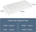 High-Performance Engine Air Filter for Toyota Echo and Scion xA, xB (F197)