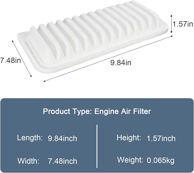 High-Performance Engine Air Filter for Toyota Echo and Scion xA, xB (F197)