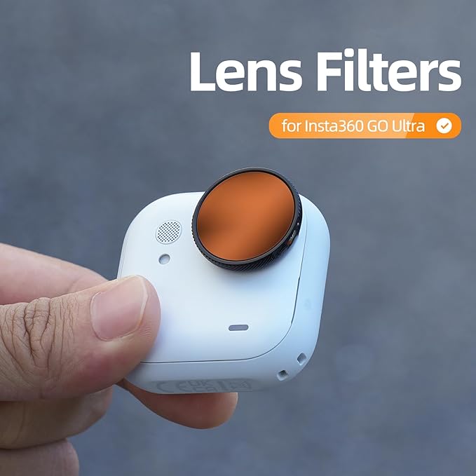UV Filter Compatible with Insta360 GO Ultra Camera Accessories UV Protection Lens Filter Waterproof Scratch-Resistant