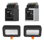 WALFRONT 2PCS Activated Carbon Filter 3D Printer Filter for Lab X1 P1 Series 3D Printer Air 13 Activated Carbon OEM Replacement Dual Filtration