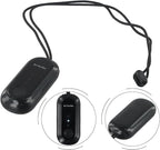 Negative Ion Air Purifier Portable Hanging Neck 7000MAh Personal Rechargeable For Home Travel(Black)