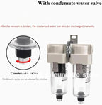 AMJ3000-03B/-03B-C,AMJ4000-04B/-04B-C,AMJ3000/4000 filter element type, water droplet separator for vacuum,AMJ series(AMJ3000-03B-C)