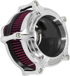HDBUBALUS Motorcycle Air Filter Cleaner Intake Filter System Kit (A-For Sportster XL models 04-22)