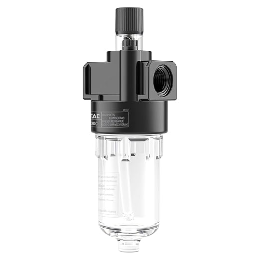 Compressed Air Line Lubricator Airtac AL2000-C 1/4'' NPT 0-145 Psi Oil for Pneumatic System Source Treatment
