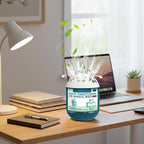 Indoor Air Purification Dust Removal Magic Box,Multifunctional Air Magic Box Dust Cleaner,No Electricity Needed & Silent Operation,120g Long-Lasting Freshener for Room,Office & Car
