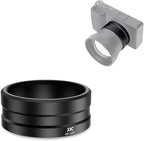 JJC Lens Filter Adapter for Ricoh GR IV GRIV GR4 HDF Monochrome Digital Camera with GW-4 Wide Conversion Lens or 49mm Thread Filter, Replaces Ricoh GA-3 for GR 4 Accessories
