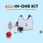 Hipa 125B 545112101 Air Filter 581798001 545081841 Fuel Line Kit for Husq 125B 125BVX 125BX Leaf Blower Jonsered B2126 BV2126 Blower Parts with Primer Bulb Fuel Filter Spark Plug