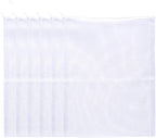 JIHAQUA Aquarium Filter Bags Large - Reusable Fish Tank Filter Media Mesh Bags with Plastic Zipper (14 x 18 inch (6 Pack))