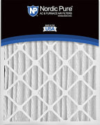 Nordic Pure 20x20x4 (Actual Size: 19 1/2 x 19 1/2 x 3 5/8) Pleated MERV 15 Air Filters 2 Pack
