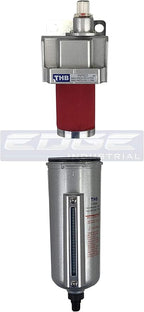 Heavy Duty Industrial Grade COALESCING Filter with 0.01u Micron Element, Metal Bowl, REMOVES 99.98% Moisture, Vapor and Oil from Compressed AIR Lines, AUTO Drain (3/4" NPT, 5oz)