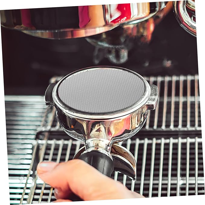 Generic Stainless Steel Coffee Machine Maintenance Filter Mesh Reusable Espresso Extraction Screen Compatible with Various Models Efficient Coffee Grounds Filtration