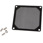 BQLZR Black 80 X 80mm PC Computer Chassis Fan Filter Mesh Metal Strainer