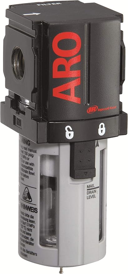 ARO F35231-400-VS Air Line Filter, 3/8" NPT - 150 psi Max Inlet