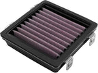 DNA High Performance Air Filter Compatible for Husqvarna Svartpilen 401 (2024) with EVA Seal, 98-99% Filtering Efficiency and 41.60% Increased Air Flow PN: P-KT3N24-01