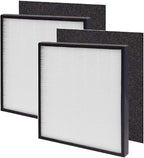 Nispira FLT5900 Filter J True HEPA + Carbon Filter Set Replacement Compatible with GermGuardian FLT5900 Filter J Air Purifier AC5900WCA and AC5900WDLX 2 Packs