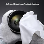 K&F CONCEPT 52mm White Mist 1/4 Filter, 18 Multi-Layer Coatings Dreamy Soft White Diffusion Filter with Cleaning Cloths for Portrait/Video/Vlog Photography