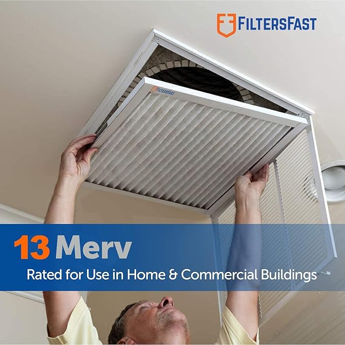 Filters Fast Compatible Replacement for White Rodgers 16x26x5 Air Filter MERV 13 F825-0548 Pleated AC Furnace Air Conditioner Filters Actual Size: 16.12 x 25.75 x 4.87, 2-Pack
