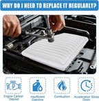 Premium Engine Air Filter Compatible with Select Toyota, Lexus, Pontiac, and Scion Models | 17801-31120 17801-AD010