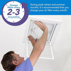 LotFancy 16x16x1 Air Filter MERV 11 6-Pack, Electrostatic Pleated AC Furnace Air Filter, Captures Dust, Smog & Pet Dander, Actual Size: 15.75"x15.75"x0.75"