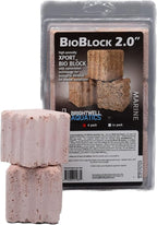 Brightwell Aquatics Xport-BIO Block - Biological Filtration Mediafor Bacteria Growth and Phosphate Reduction, 6 pack, 2"