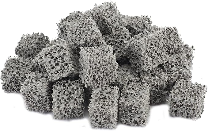 PENN-PLAX Nitrate Reducer Aquarium Filter Media Pad – Easy to Cut into Any Size Your Filter Requires – 10” x 18”