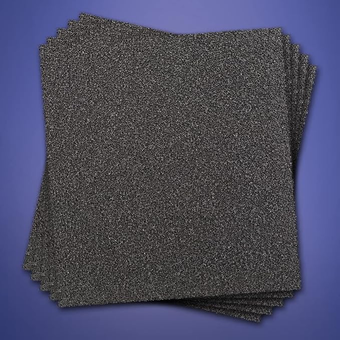 OdorStop Filter for All Models of OdorStop Ozone Air Purifiers, (1500-3500UV - Charcoal), Pack of 5